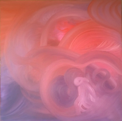Taru Kaukovalta, Seuraa sydäntäsi, 2012, öljy kankaalle, 90 x 90cm